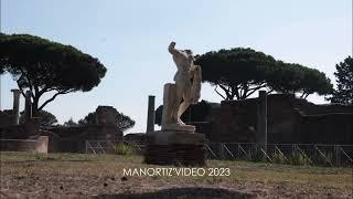 OSTIA Antica, Foro della Statua Eroica  Nude male statue from the Forum of the Heroic Staue