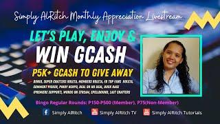 Simply AlRitch Tutorials 7th Appreciation Livestream (2022) #gcash #giveaway #supportersday #games