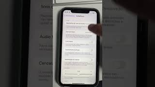 Ajuste poderoso de áudio do iPhone #celular #apple #iphone #dicas