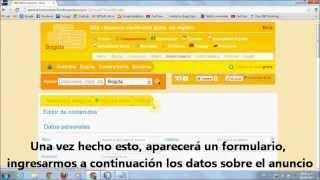 Como publicar anuncios clasificados y avisos gratis en Colombia y otros paises sin registro