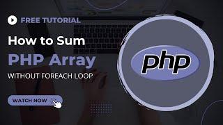 Sum multidimensional array with one line of code in PHP