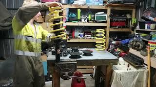 Offroad Subaru Forester 2" Lift Kit Install Part 1 Overview and Assembly.