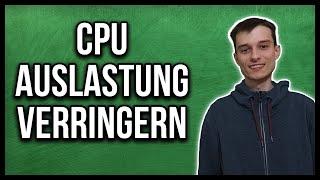 Streamlabs OBS CPU Auslastung verringern Tutorial deutsch