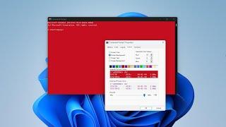 How to change the Background Color of Command Prompt on Windows