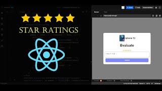 Star Ratings Component in ReactJS