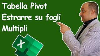 EM168 Tabelle Pivot Excel estrarre su fogli multipli con lo strumento Mostra pagine filtro rapporto