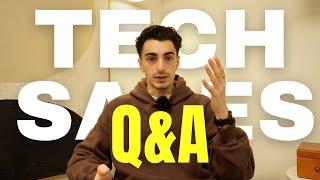 Tech Sales Q&A (salary, creating content, leaving my job?)