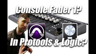 Softubes Console 1 Fader In Logic Pro X & Protools - How does it work?