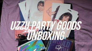 uzzu party goods unboxing!