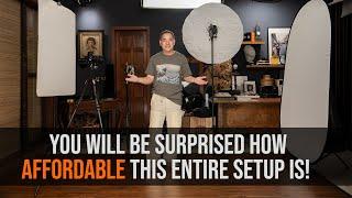 Budget Friendly Studio and Lighting Setup for Portrait Photography!