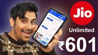 1 Year Unlimited Jio 5G - ₹ 601 Plan Launched