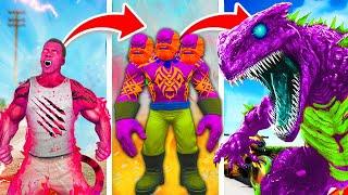 Upgrading From POOR To SUPER DINO PINK HULK In GTA 5! HsayOP