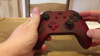 Gears Of War 4 Crimson Omen Limited Edition Controller Unboxing