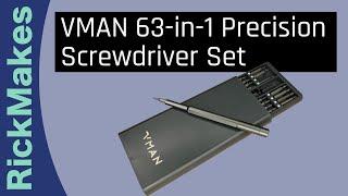 VMAN 63-in-1 Precision Screwdriver Set