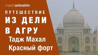 Тадж Махал и Красный форт. Путешествие из Дели в Агру. Индия