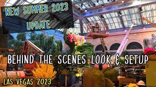 Bellagio Conservatory & Botanical Garden Summer 2023 Update | BEHIND THE SCENES LOOK