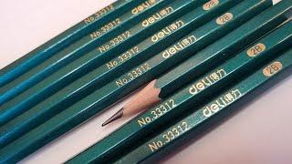 Deli No. 33312 Writing Pencils: A New Pencil Review