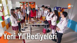 12 A sınıfı yılbaşı hediyelerini verdi- Kardeşlerim 111. Bölüm