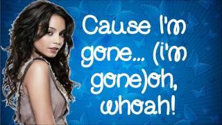 Vanessa Hudgens/Gabriella Montez- Walk Away (Lyrics) HSM3