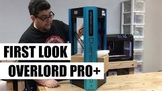 First look at the Overlord Pro+ 3D printer