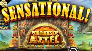 EPIC Big WIN New Online Slot  Fortunes of the Aztec  Pragmatic Play (Casino Supplier)