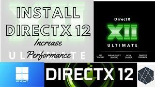 #windows11 #directx12 How To Install DirectX 12 On Windows 11 | 10 | Quick Easy Steps with Links