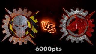 Horus Heresy 30k - Iron Warriors vs Space Wolves 6k - SW BR 15