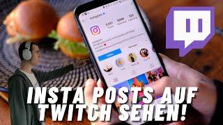 Twitch Instagram Panel (Erweiterung) einstellen!  Weg zum Twitch Affiliate #15