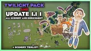 All New Props & Prop Tierlist | Planet Zoo Twilight Pack DLC & Update 1.11