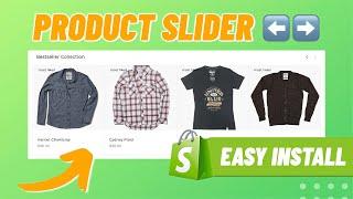Featured Product Slider Shopify | No Coding Required