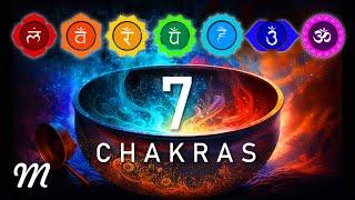 Listen until the end for a complete rebalancing of the 7 chakras • Singing Bowls, Mindfulmed Chakras