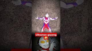 ultraman tiga gepeng diinjek ultraman taro raksasa gaes, ultraman taro marah #ultraman #shorts