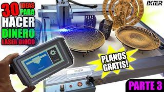 Emprendimiento con CORTE LASER - PARTE 3 - IKIER K1 PRO de 24 watts