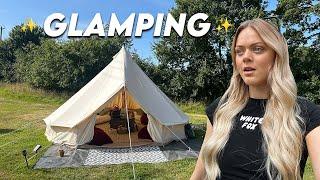 Trying Glamping for the first time as someone who HATES camping…(and saying goodbye to our friends!)