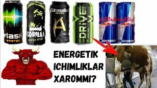 DAXSHAT! ENERKETIK ICHIMLIKLAR EKAK PUSHTI UCHUN XATARLIMI? | ЕНЕРГЕТИК ИЧИМЛИКЛАР ЗАРЛИМИ