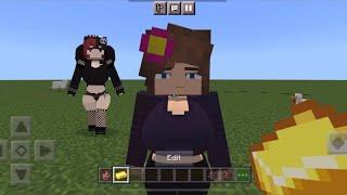 Jenny vs Ellie MOD in Minecraft PE