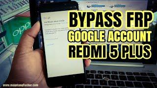 Tutorial Bypass FRP Google Account MIUI 9 Xiaomi Redmi 5 Plus Tanpa Flash Tanpa PC/Laptop