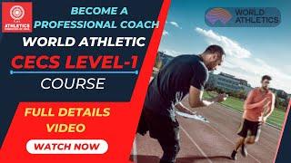 "CECS level 1Course, Athletics Coach |How to Become a professional  ATHLETICS Coach In INDIA