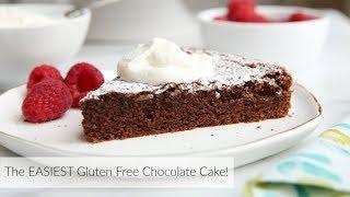 The EASIEST Gluten Free Chocolate Cake!