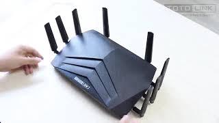 TOTOLINK Unboxing A8000RU, AC4300 Tri-Band Gigabit Router (From TOTOLINK Vietnam)