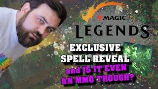 Magic Legends - MTG's first MMO? - EXCLUSIVE SPELL REVEAL and my First Impressions!