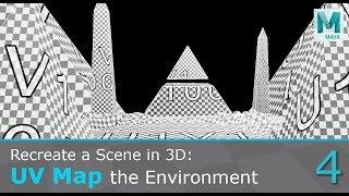 Recreate a Concept Art in 3D: UV Map the Environment