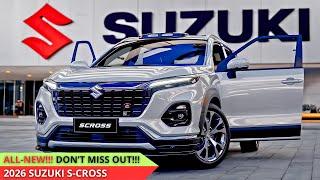 Suzuki’s Big Upgrade – The 2026 Suzuki S-Cross Revealed