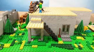 LEGO самоделка "База выживших" | LEGO Зомби Апокалипсис‍️