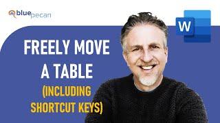 Move a Table in Word Freely | Move a Table with Arrow Keys | Move a Table Stuck at the Top of a Page