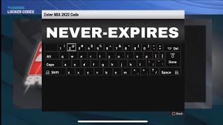 3 SECRET ACTIVE VC LOCKER CODES IN NBA 2K22 MYTEAM THAT NEVER EXPIRE!!