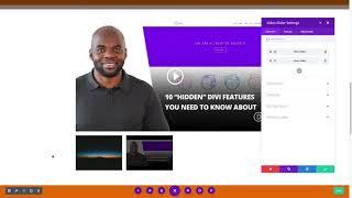 The Divi Video Slider Module