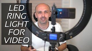 IVISII LED #RingLight for YouTube Videos and Photos - Full Review  (upgraded version July 2019)