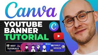 How To Create Youtube Banner on Canva (Easy)