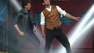 shahrukh khan sushant singh rajput dancing on chhaiya chhaiya on lip sing battle